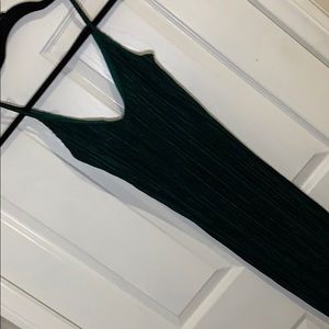 Hunter green dress